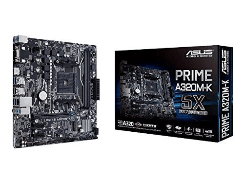 ASUS PRIME A320M-K AM4 Motherboard