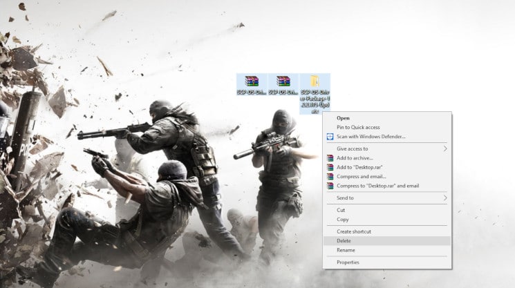Step 5 Now that we’re set up you can go ahead and delete the original zipped folders latest update and latest version folders. You can also delete the unzipped
