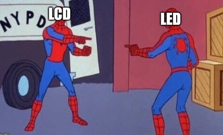 Featured image of post Led-Backlit Lcd Monitor Vs Led : Most of the led tvs and led monitors use wleds for backlight operation.