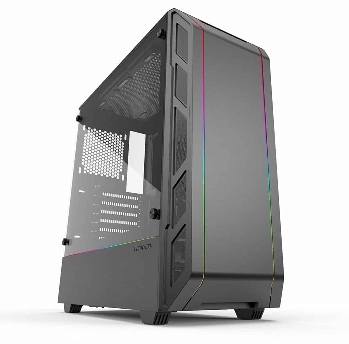 Phanteks Eclipse P300 Steel Mid Tower Tempered Glass PC Case | custom pc build