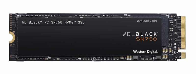 WD BLACK SN750 SSD 500gb