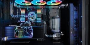corsair hydro x water cooling components
