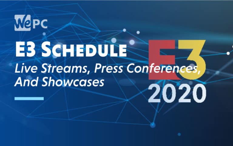 E3 Schedule 2020