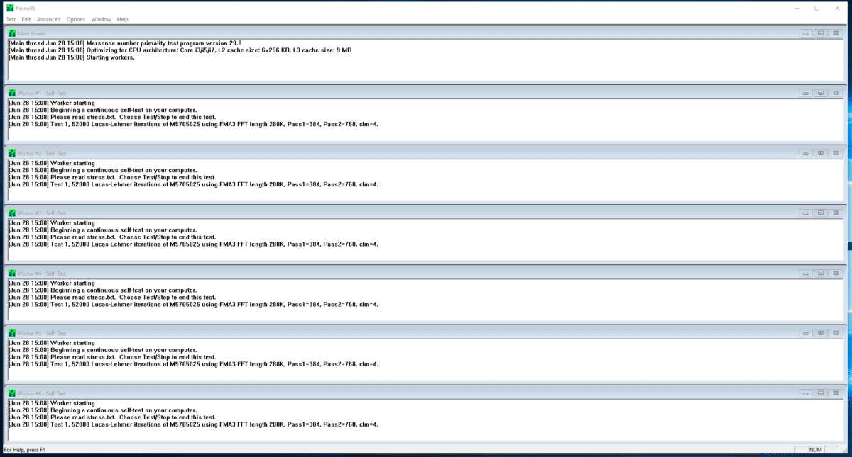 Using test c