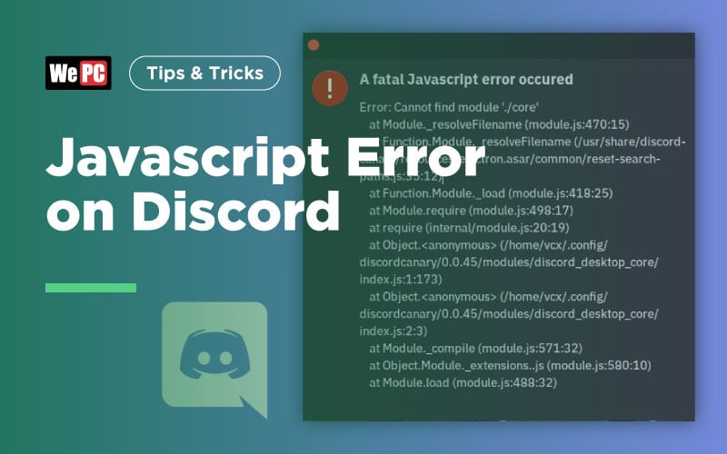 Javascript Error on Discord