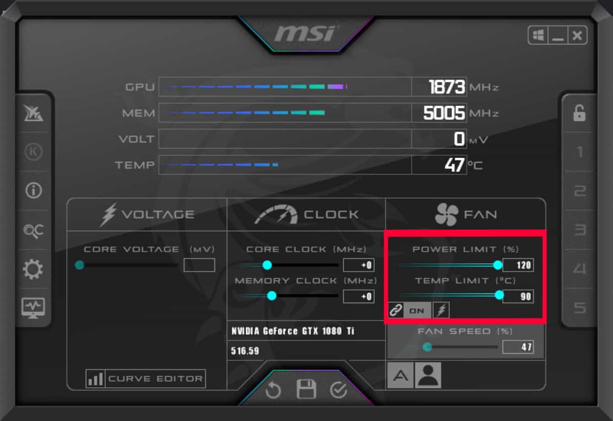 How to use MSI Afterburner setup and tutorial WePC