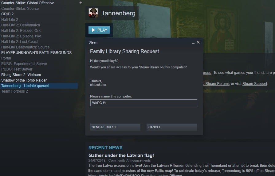 how to share steam games how to share steam games