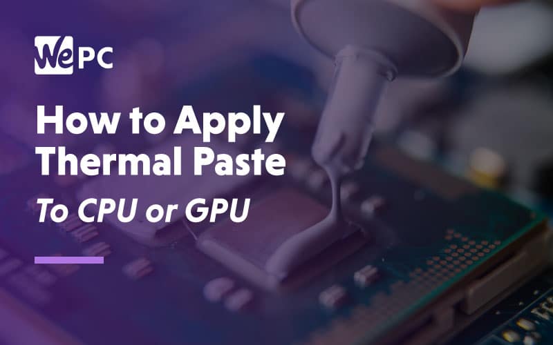 How to apply thermal paste to the CPU