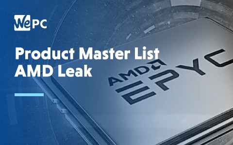 Product Master List AMD Leak 1