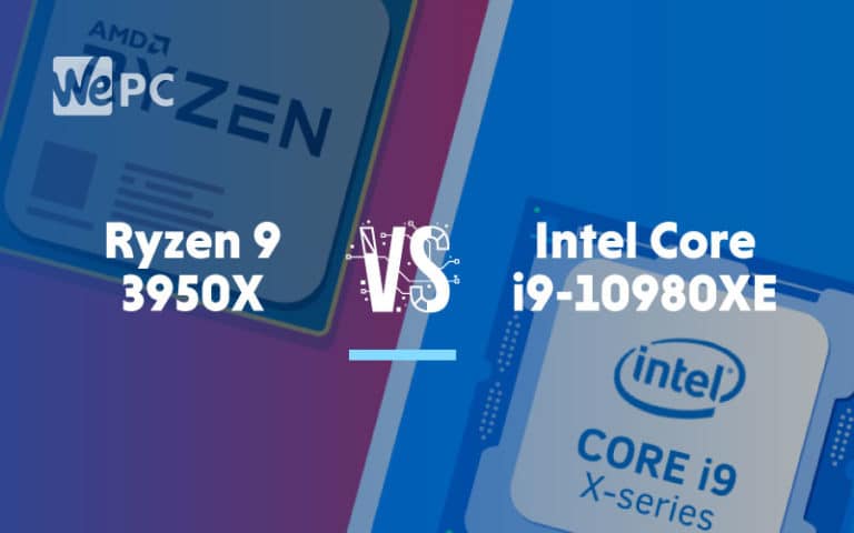 Ryzen 9 3950 vs Intel Core 19 10980Xe