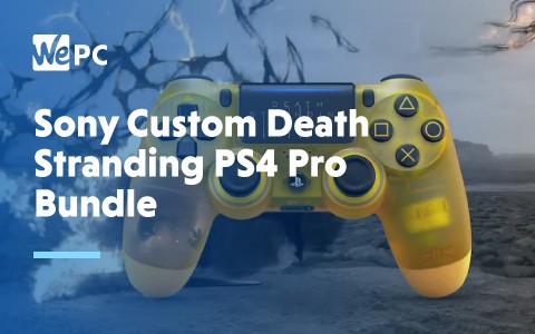 Sony Custom DEath STranding pS4 Pro Bundle 1