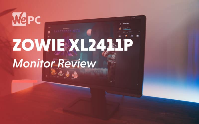 BenQ Zowie XL2411P Monitor Review | 24 inch 144hz 1ms 1080p | WePC