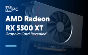 large AMD Radeon RX 5500 XT Graphics Card Revealed
