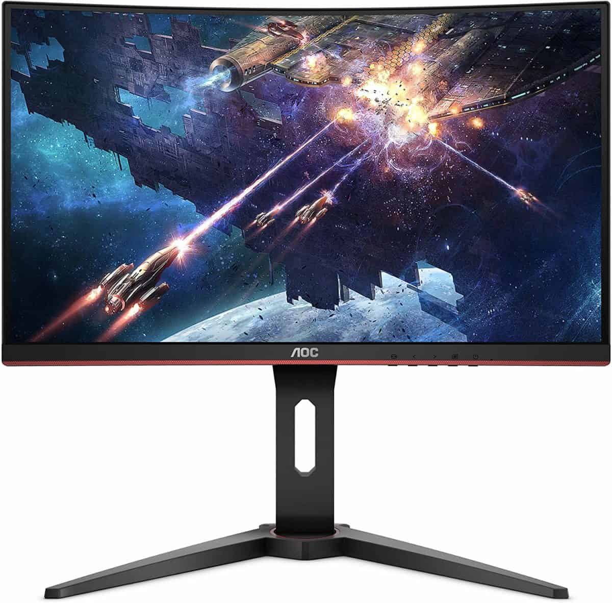 AOC CG24G1 curved monitor