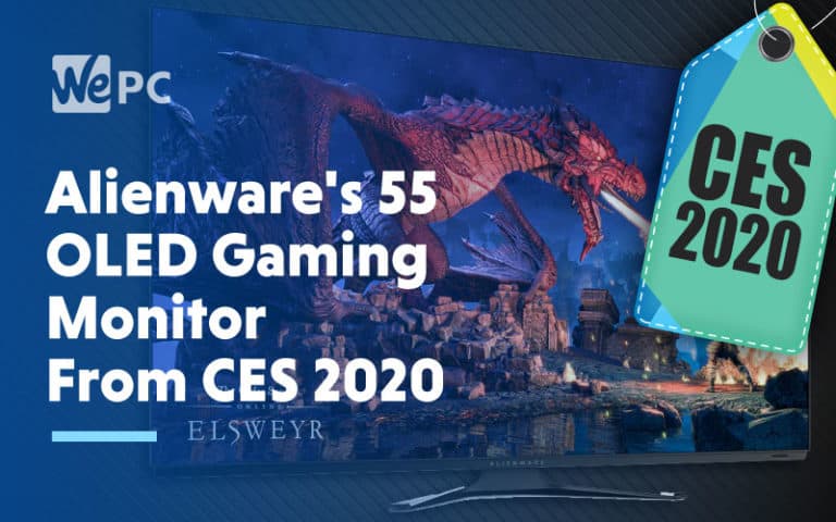 Alienwares 55 OLED Gaming Monitor From CES 2020