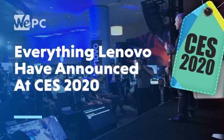 Everything Lenovo Have Announced At CES 2020