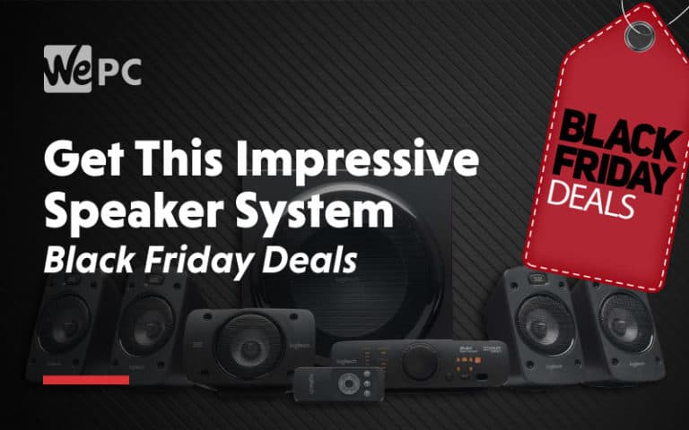 Get this impressive speaker system black friday deals