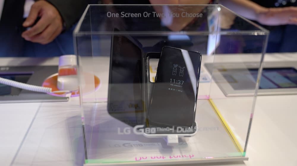 LG G8X Dual Screen gaming phone ces 2020