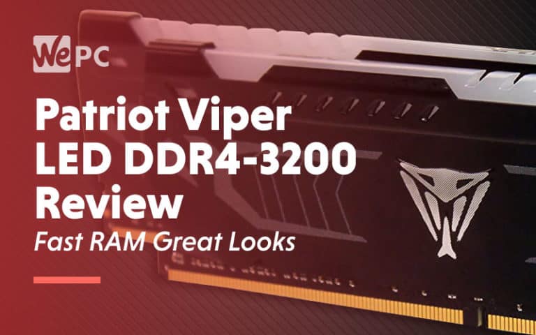 Patrior Viper LED DDR4 3200 Review Fast RAM Great Looks