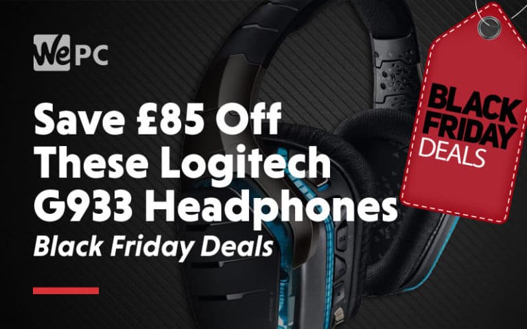 Save 85 pounds off these logitech G933 Headphones Black Friday Deals