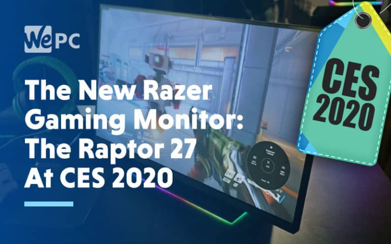 The New Razer Gaming Monitor The Raptor 27 At CES 2020