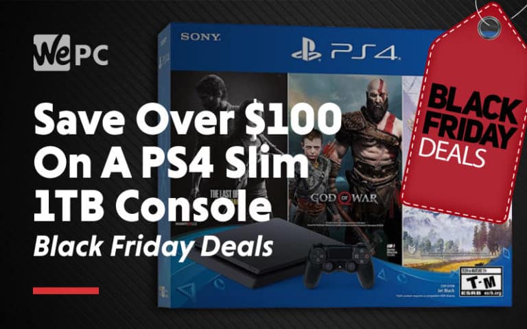 save over 100 dollars on a ps4 slim 1tb console black friday deals