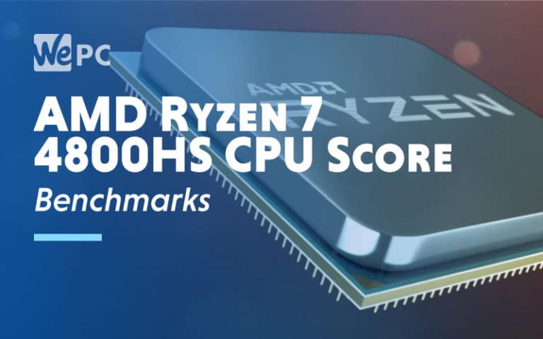 AMD Ryzen 7 4800HS CPU Score Benchmarks