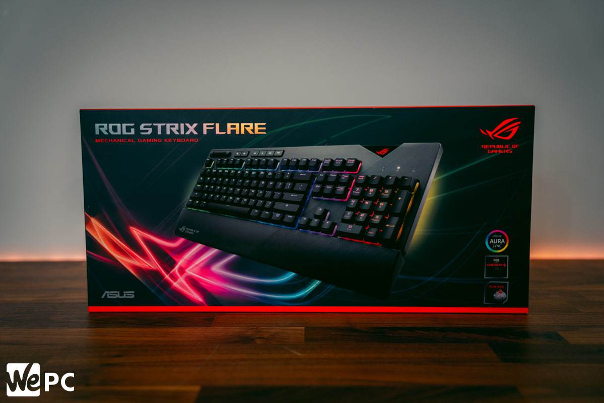 Asus ROG Strix Flare Gaming Keyboard Box