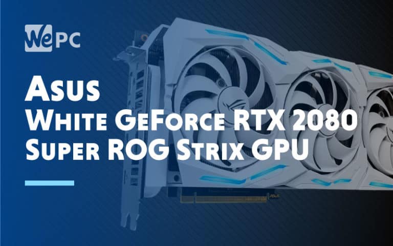 Asus White GeForce RTX 2080 Super ROG Strix GPU