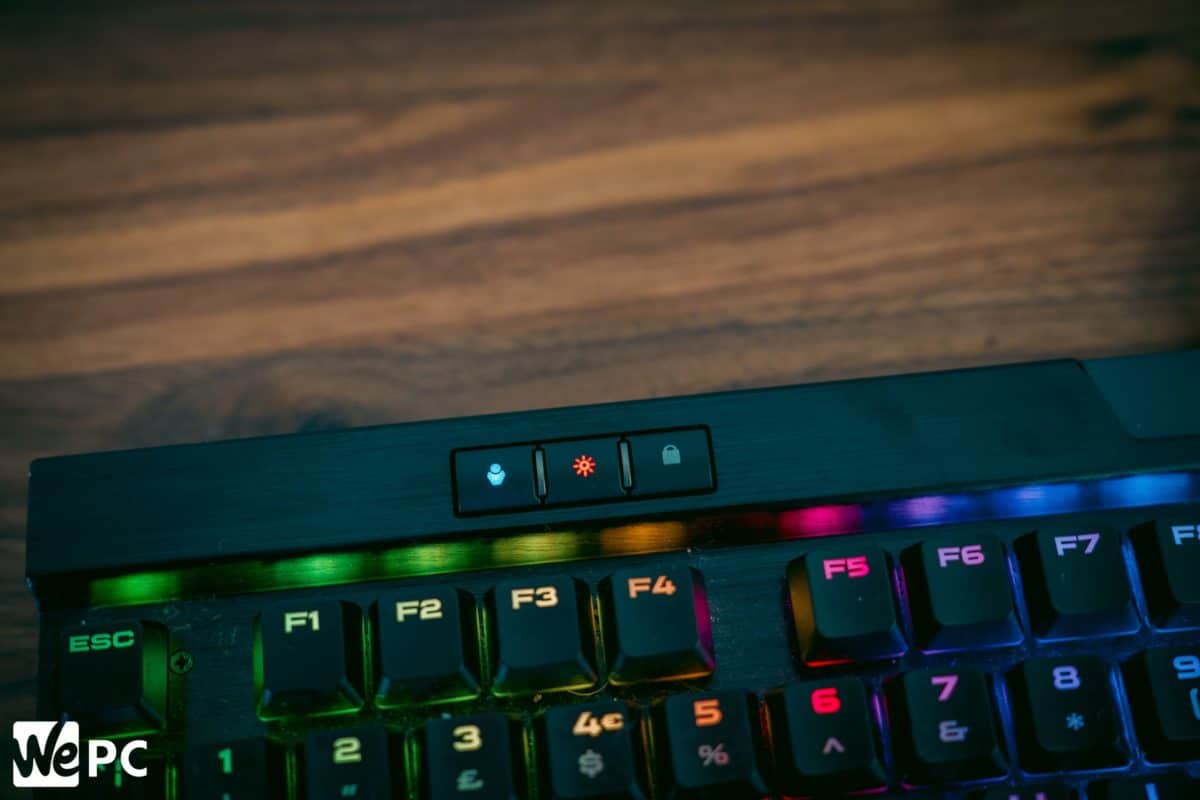 Corsair K70 MK2 Low Profile Features