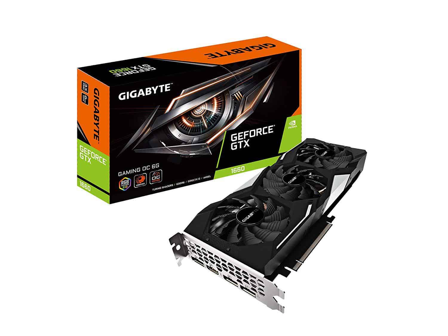 Gigabyte GeForce GTX 1660 GAMING OC 6G