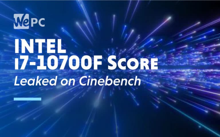 intel 17 10700f cinebench score leaked