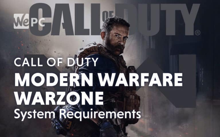 Call of Duty Modern Warfare Warzone System Requirements