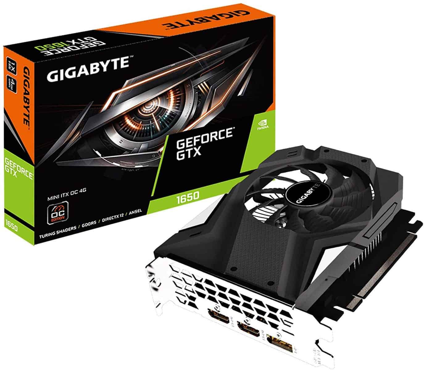 GIGABYTE GeForce GTX 1650 Mini ITX OC