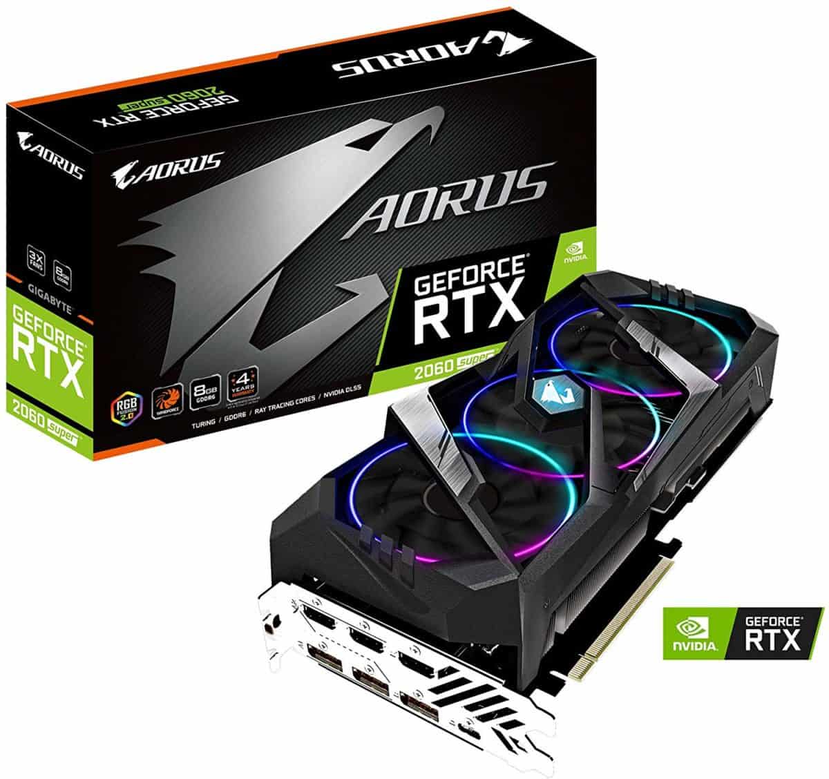 Gigabyte AORUS GeForce RTX 2060 Super 8G
