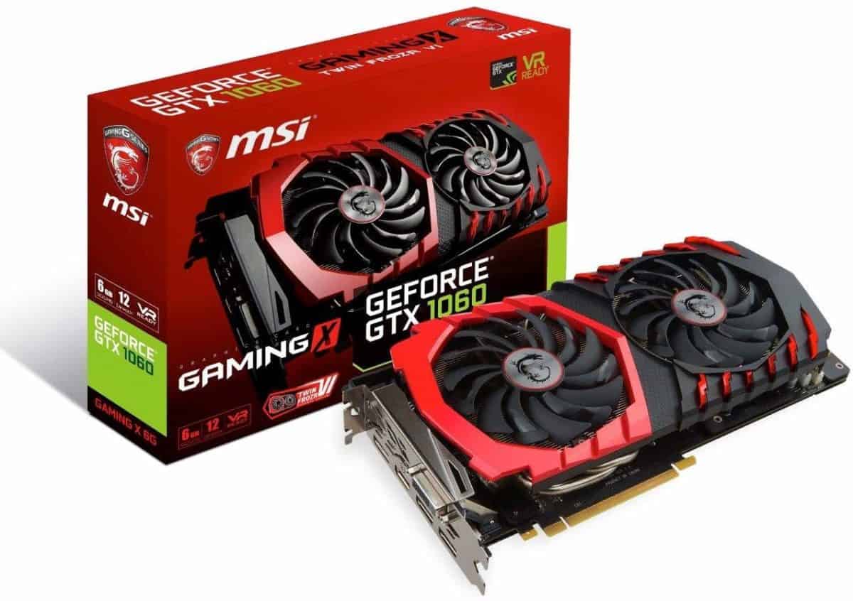 MSI GeForce GTX 1060 Gaming X 6G