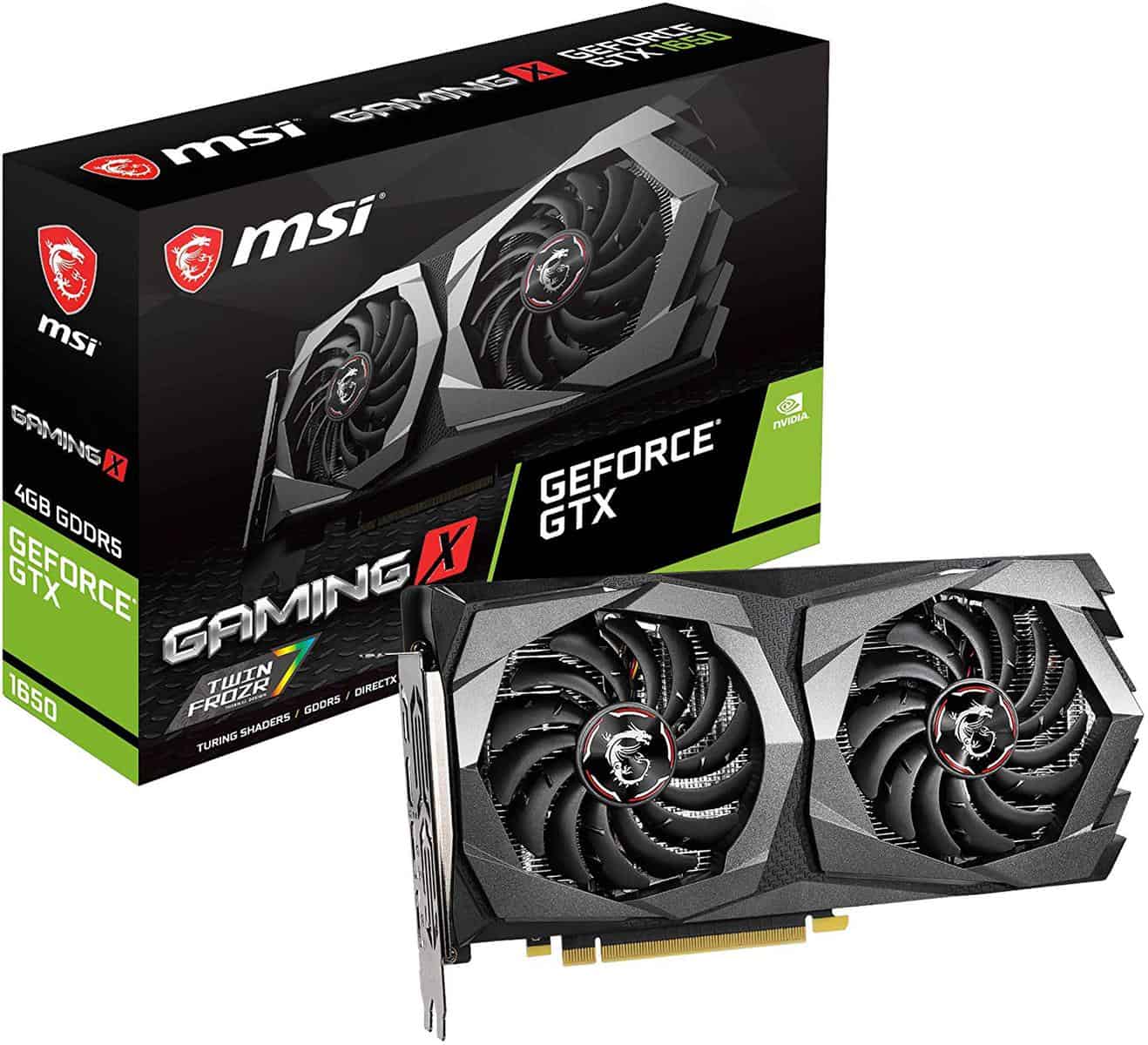 MSI GeForce GTX 1650 Gaming X 4G