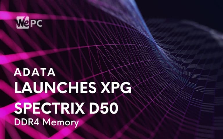 ADATA Launches XPG Spectrix D50 DDR4 Memory