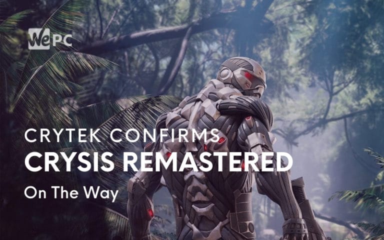 Crytek Confirms That Crysis Remastered Is Indeed On The Way