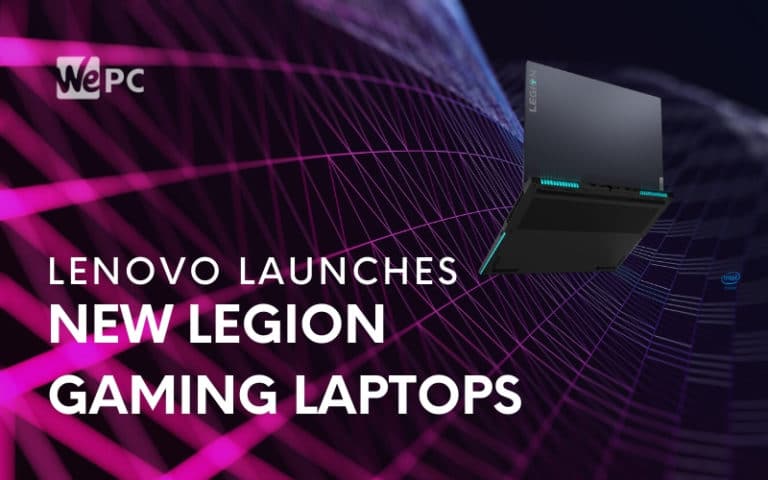 Lenovo Launches New Legion Gaming Laptops