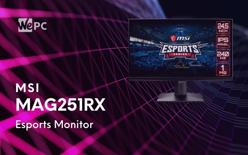 MSI Launches Optix MAG251RX Esports IPS Gaming Monitor