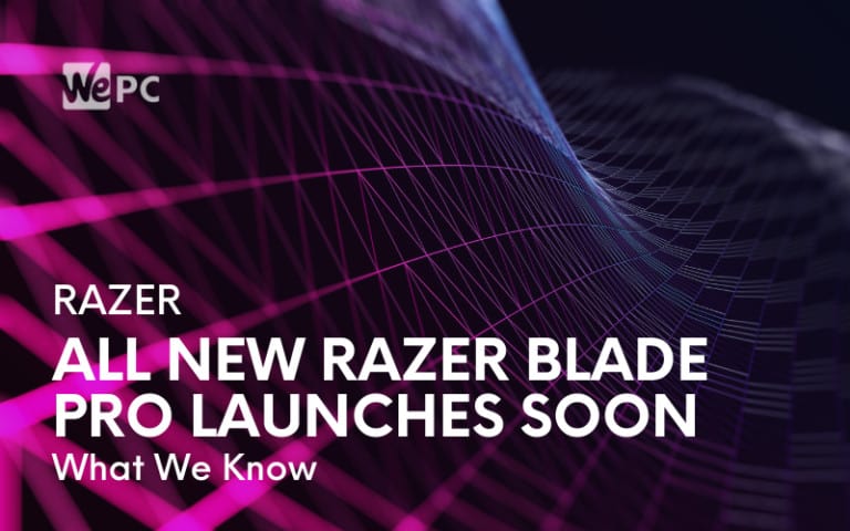 All new razer blade pro launches soon