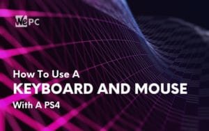 how to use a keyboard and mouse with ps4 1