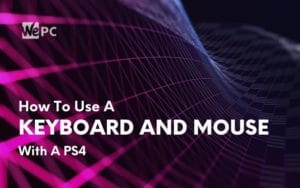 how to use a keyboard and mouse with ps4 1