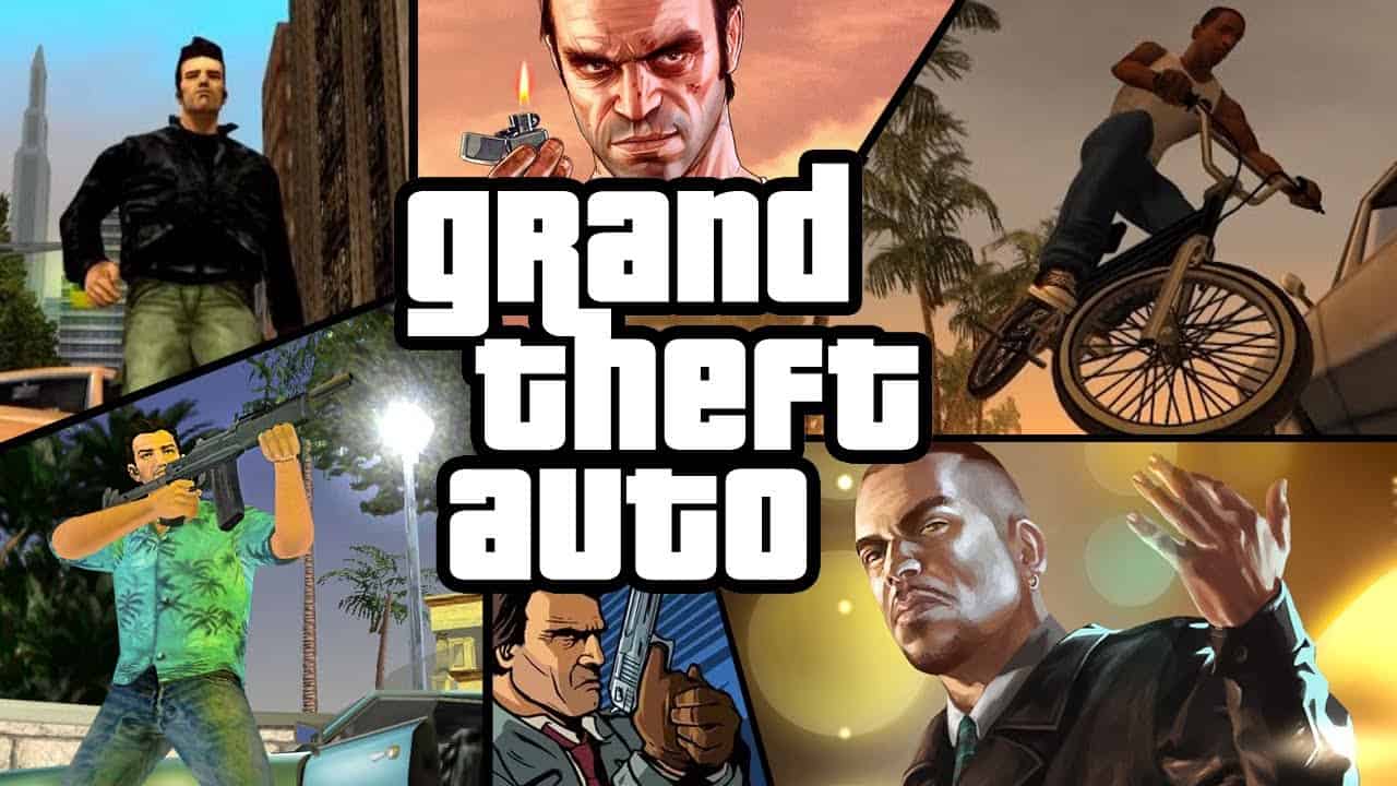 grand theft auto games in order