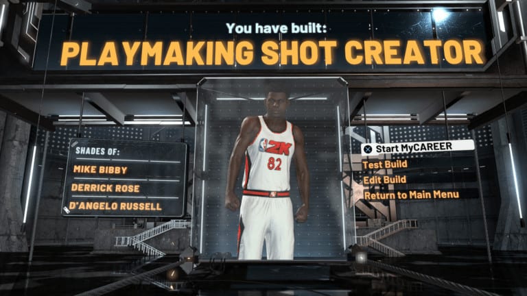 The best playmaking shot creator build