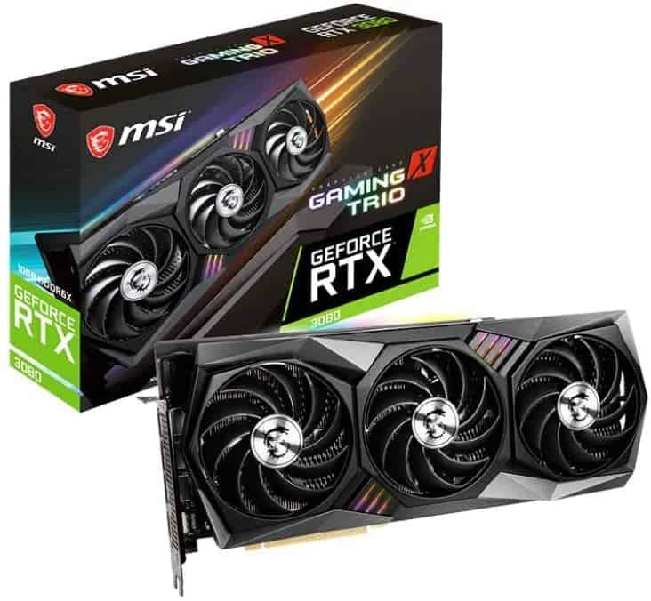 msi gaming trio rtx 3080