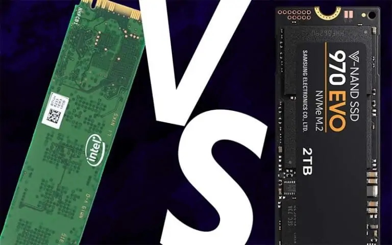 Intel 660p vs 970 EVO