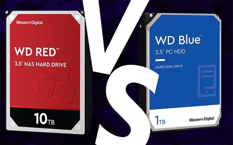 WD red VS WD Blue