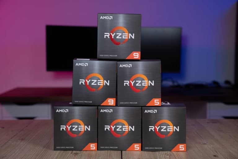 AMD 5000 series launch